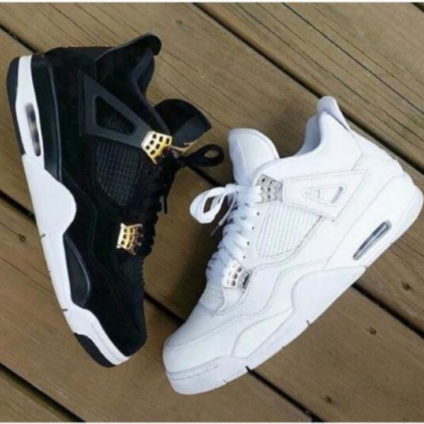 Giầy sneaker giày Air Jordan 4 off white full trắng đủ size nam nữ đầy đủ hộp bill hàng cao cấp