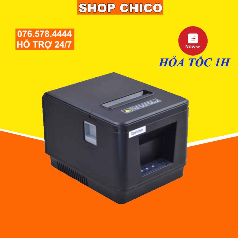 [SIÊU BỀN] Máy in hóa đơn Xprinter  XP-A160H cổng USB, khổ 80mm, 160mm/s Chico.vn