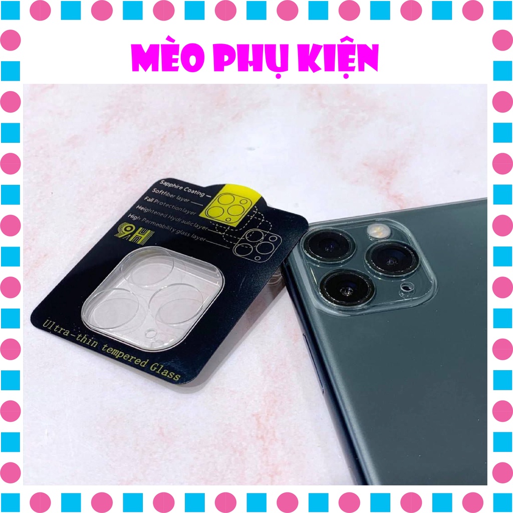 Kính cường lực iphone bảo vệ Camera sau cho 11/11pro/11promax/12/12mini/12pro/12promax/13/13pro/13promax