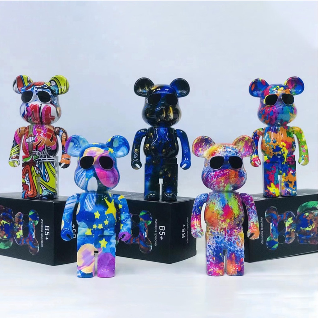 [Mã ELAUG giảm 6% đơn 50K] Loa Bluetooth B5+ Bearbrick Kaws B5 Plus Hình Gấu, Âm Thanh Sống Động, Nghe Nhạc Cực Hay | BigBuy360 - bigbuy360.vn