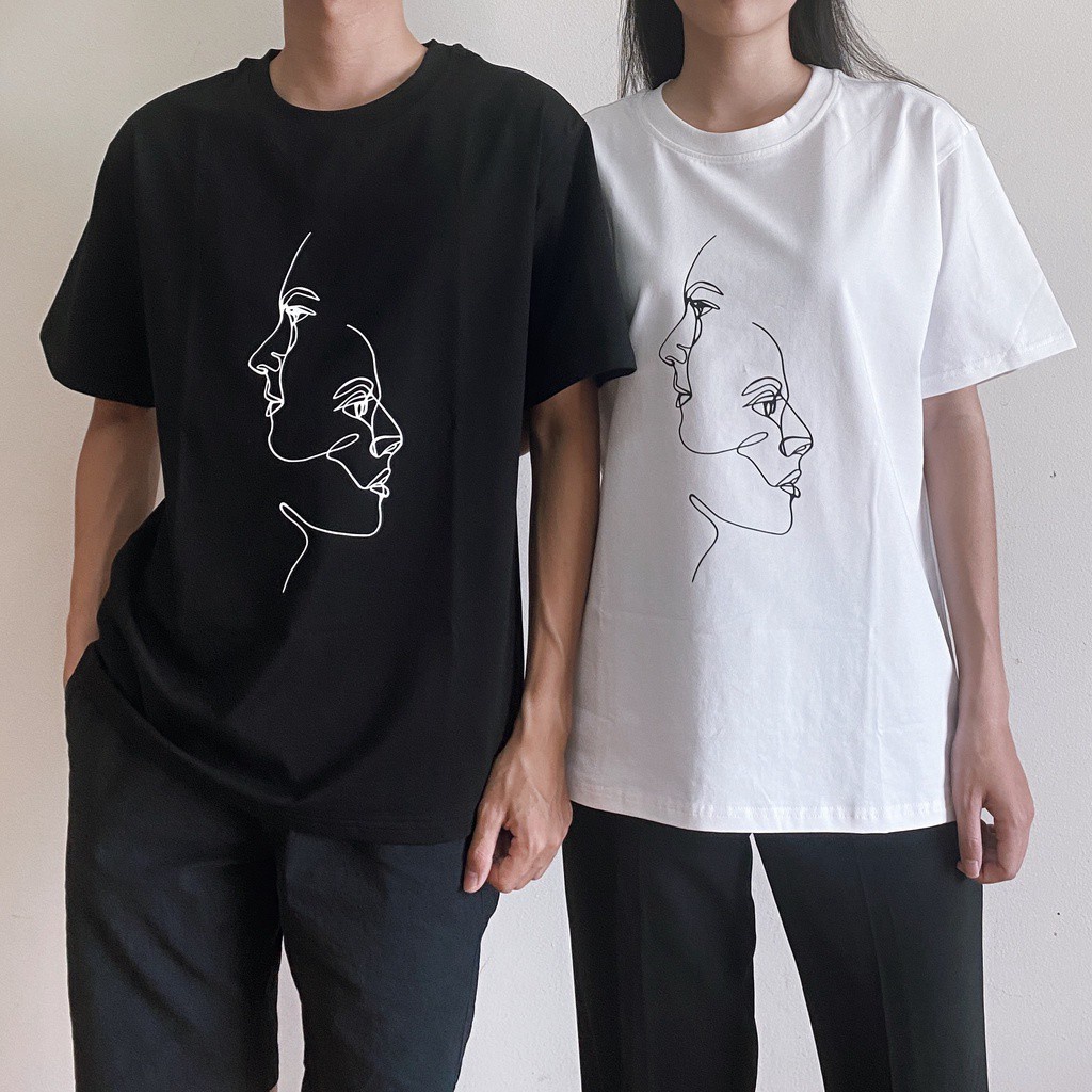 Áo phông unisex chất cotton mịn mát hình 2 mặt Tonkin shirt