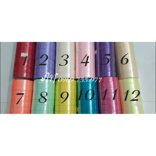 1 cây ruy băng lụa bản 2cm