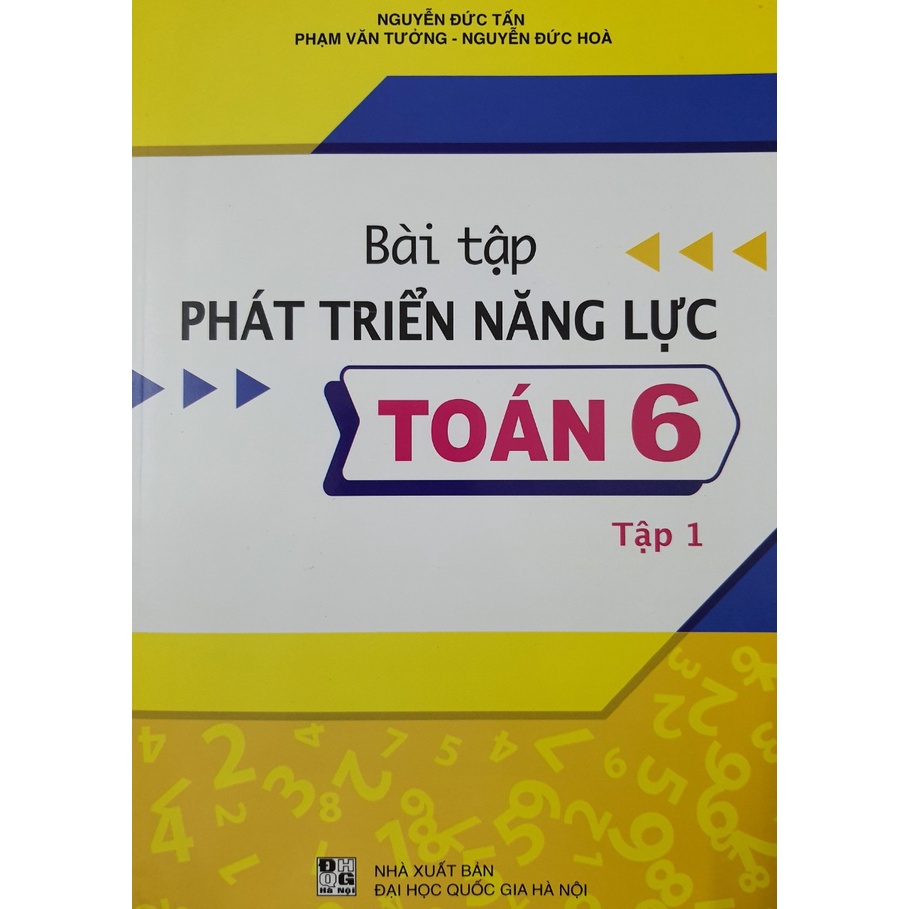 Sách - Bài tập phát triển năng lực Toán 6 tập 1