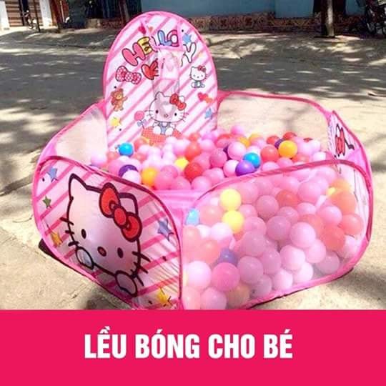 LỀU BÓNG CHO BÉ YÊU KÈM 50 BÓNG