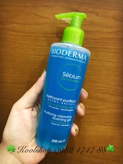 GEL RỬA MẶT SEBIUM FOAMING - 200ml