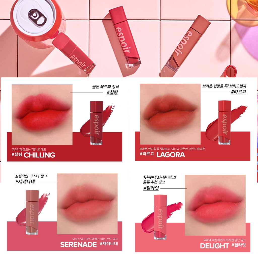 espoir Couture Lip Fluid Velvet