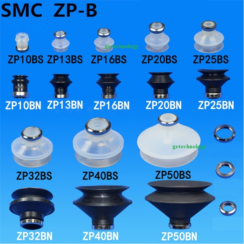 NÚM HÚT, GIÁC HÚT CHÂN KHÔNG ZP06BS  ZP08BS  ZP10BS  ZP13BS  ZP16BS  ZP20BS ZP25BS màu trắng