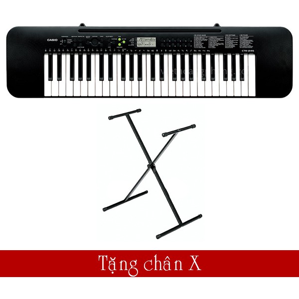 Đàn Organ Casio CTK-245 tặng chân X