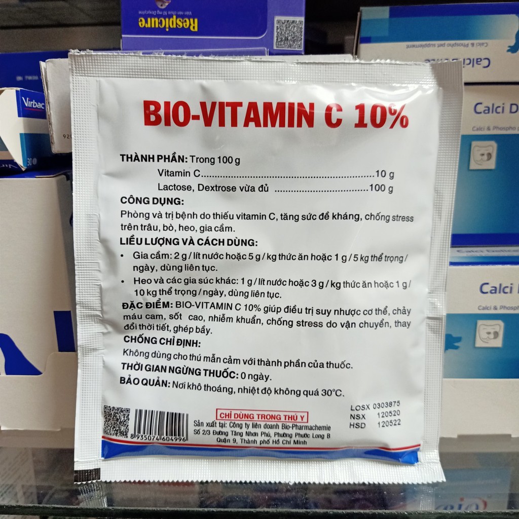 Bio Vitamin C 10% Nâng Cao Sức Đề Kháng, Giảm Stress