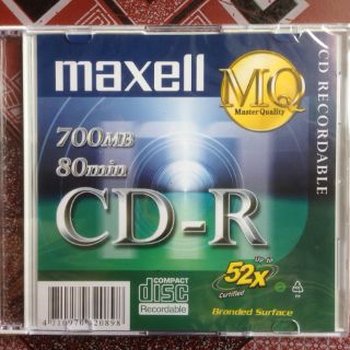 Combo 5 đĩa CD Maxell có vỏ nhựa