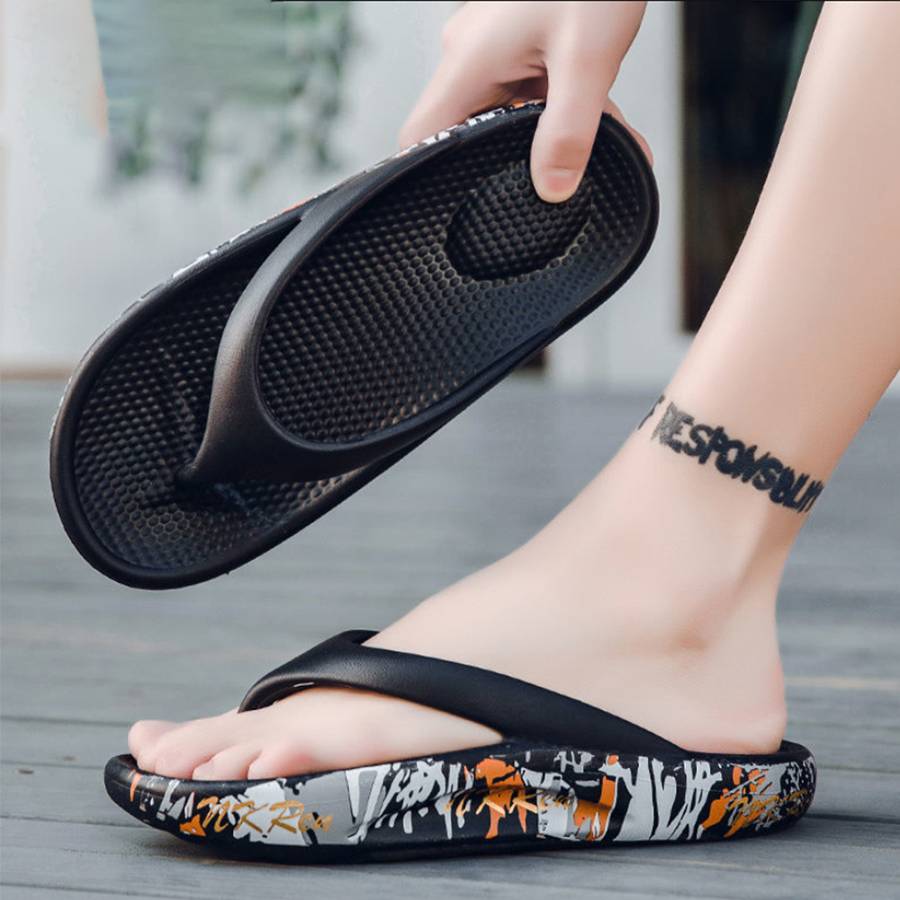 Dép đi biển Posen đế mềm dày dặn chống trượt thời trang cho nam