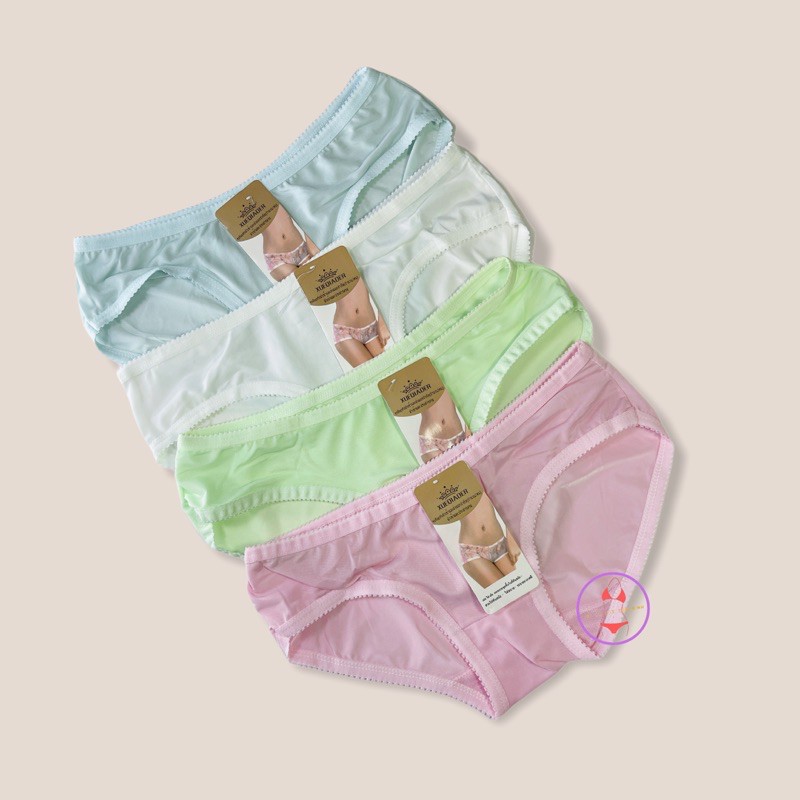 Quần lót thun lạnh 2104 thoáng mát size&lt;50kg set 10 cái