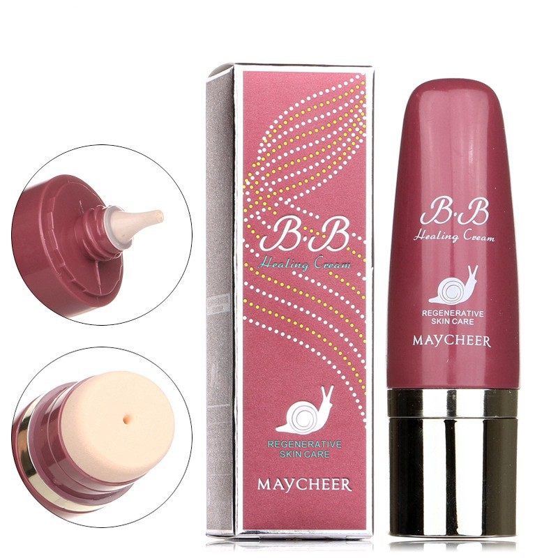 Kem nền che khuyết điểm chiết xuất ốc sên kiềm dầu BB Maycheer | BigBuy360 - bigbuy360.vn