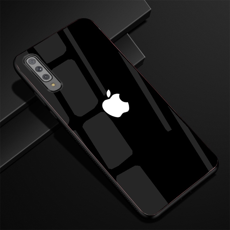 Ốp Lưng Kính SAMSUNG GALAXY A30S, A50, A50S, A70, A7 2018 Hình in 3D sáng bóng cao cấp