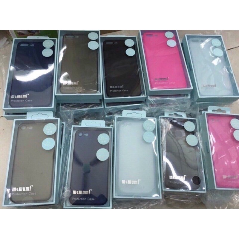 Ốp Memumi Iphone 6 6s 6plus 7 8 7plus 8 8plus X protective 0.3mm