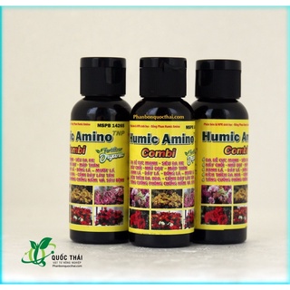 Phân bón lá npk sinh học humic amino combi.chai 50ml