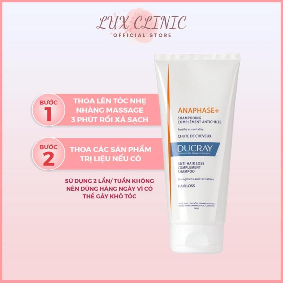 Dầu gội ngừa rụng tóc Ducray Anaphase Plus Anti-Hair Loss Complement Shampoo 200ml