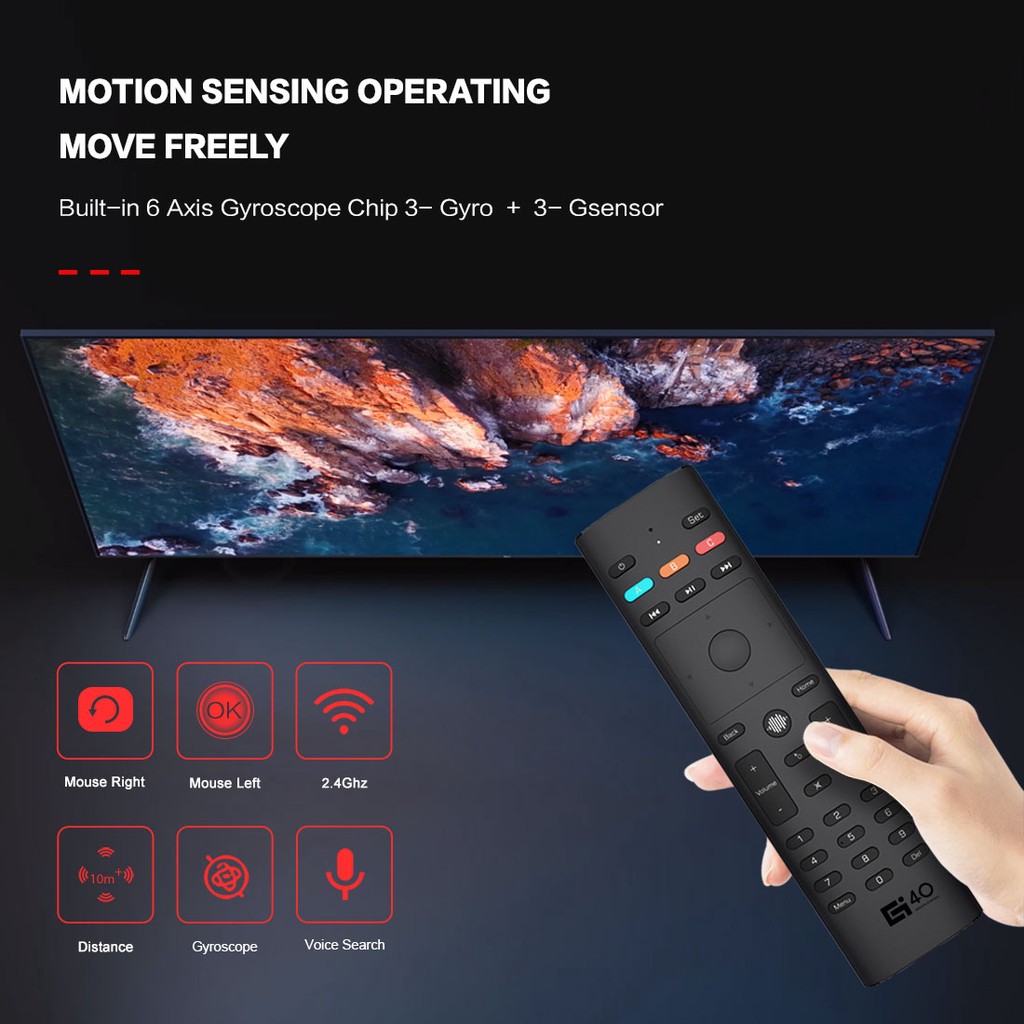 Điều khiển chuột bay tìm kiếm giọng nói G40s