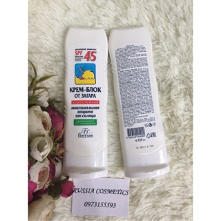 Kem Chống Nắng FLORESAN SPF45 của Nga