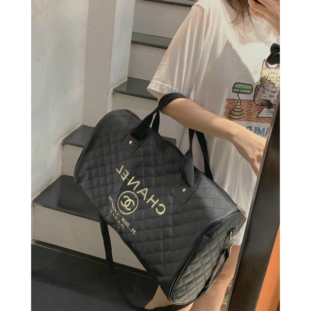 Túi Trống Du Lịch Hoạ Tiết Chà Neo, Túi Xách Du Lịch Size To