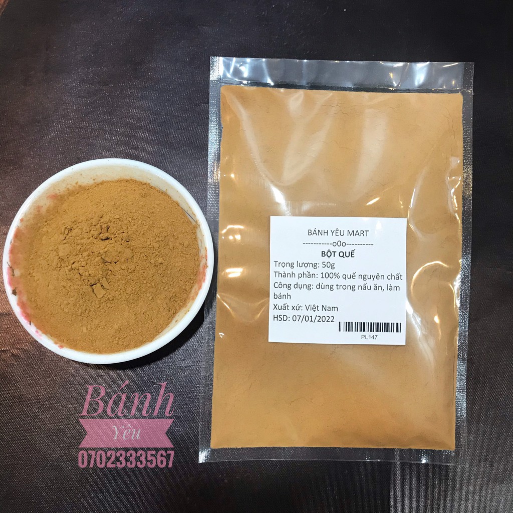 Bột quế nguyên chất 50g