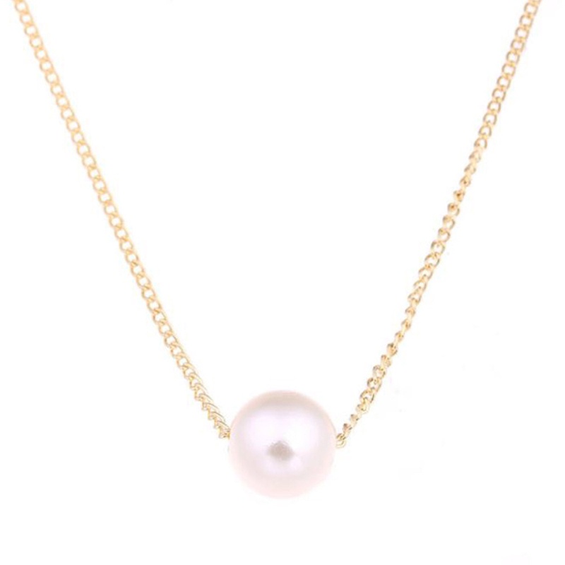 Vòng Cổ Choker Đính Ngọc Trai Nhân Tạo Thời Trang Dành Cho Nữ