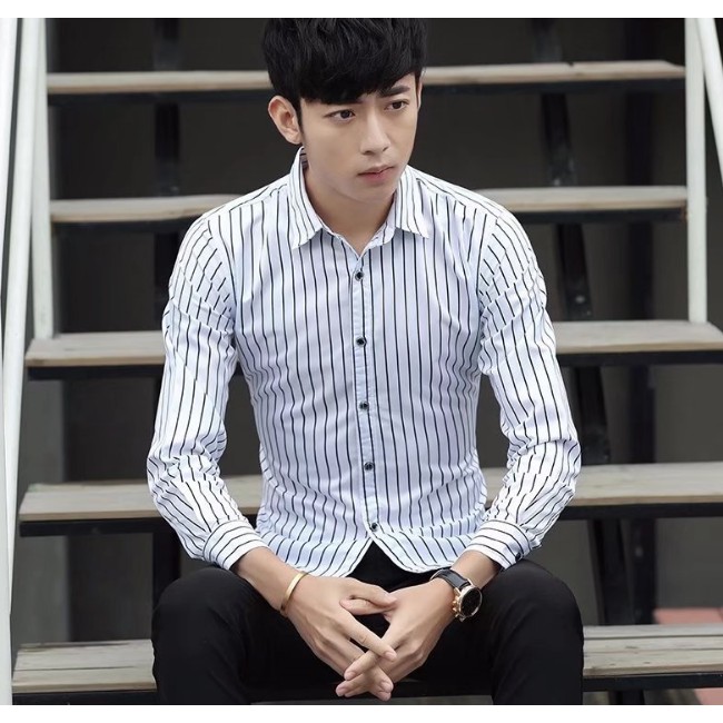 Áo sơ mi sọc dưa
