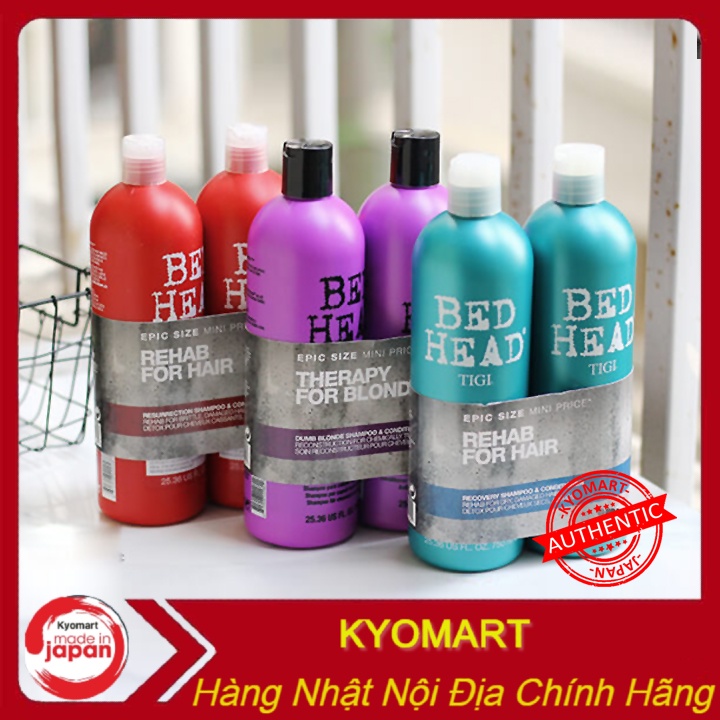 Cặp xả gội TIGI bed head chính hãng - Hàng Đức