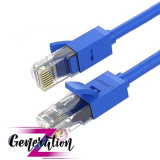 Dây mạng bấm sẵn 2 đầu cat6 utp patch cords ugreen nw102 màu xanh dài 15m - 20m