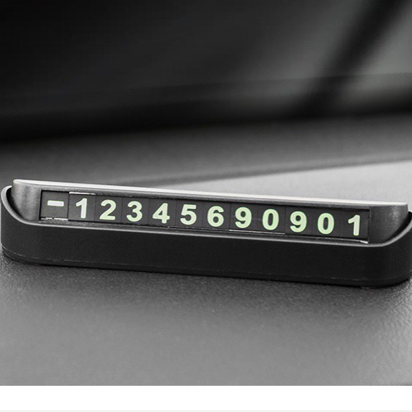 Bảng Để Số Điện Thoại Trên Xe Hơi Tiện Lợi