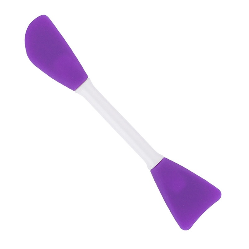 Cọ Rửa Mặt Silicone Mềm Mại Hai Đầu Dùng Cho Dưỡng Ẩm Da Toàn Thân
