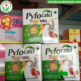 Canxi nước cho trẻ pyfocalci nano mk7 hộp 20 ống