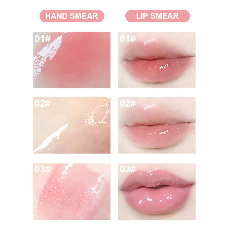 Set 6 son bóng dạng lỏng dưỡng ẩm màu sắc long lanh quyến rũ