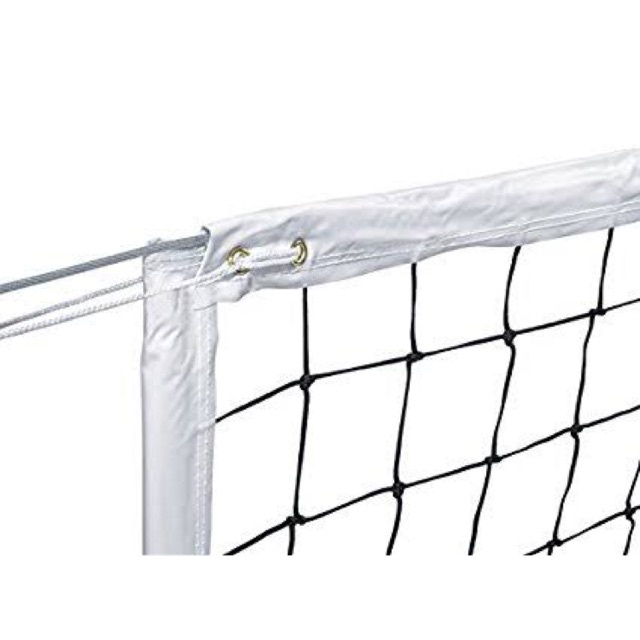Lưới bóng chuyền đủ loại Toàn Thắng - T&amp;T 4 viền có cáp thép căng lưới, chuyền hơi