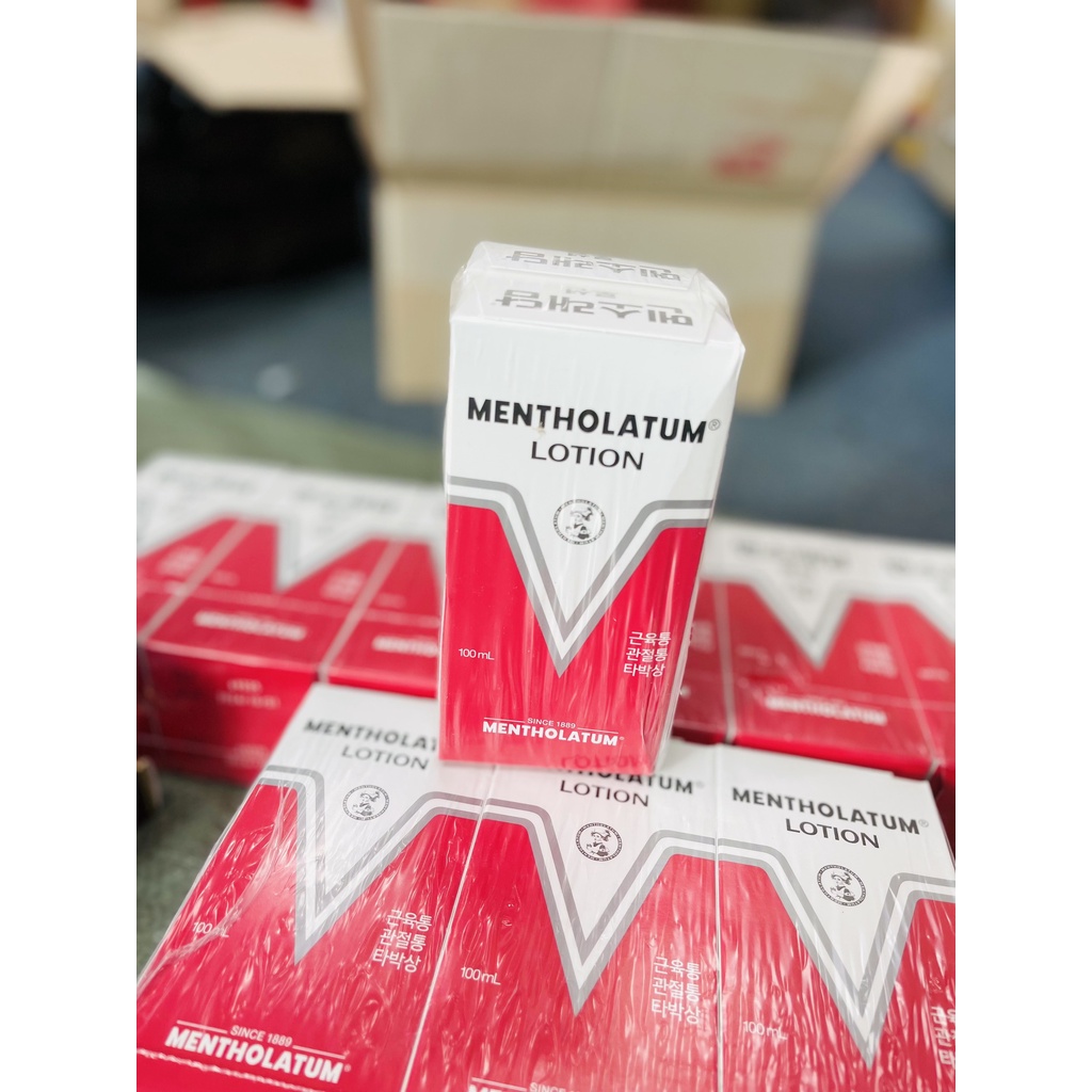 Dầu Nóng Xoa Bóp Mentholatum Hàn Quốc, Giảm Cơn Đau, Viêm Xương Khớp