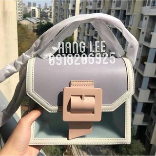 Túi CNK Hộp Khóa Vuông , Túi đeo vai đeo chéo cao cấp thời trang