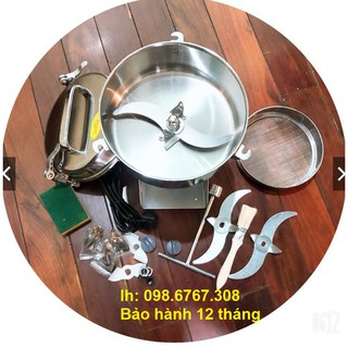 Máy xay Inox 304, nghiền, xay tam thất, dược liệu đồ khô 2,5kg mỗi lần nghiền