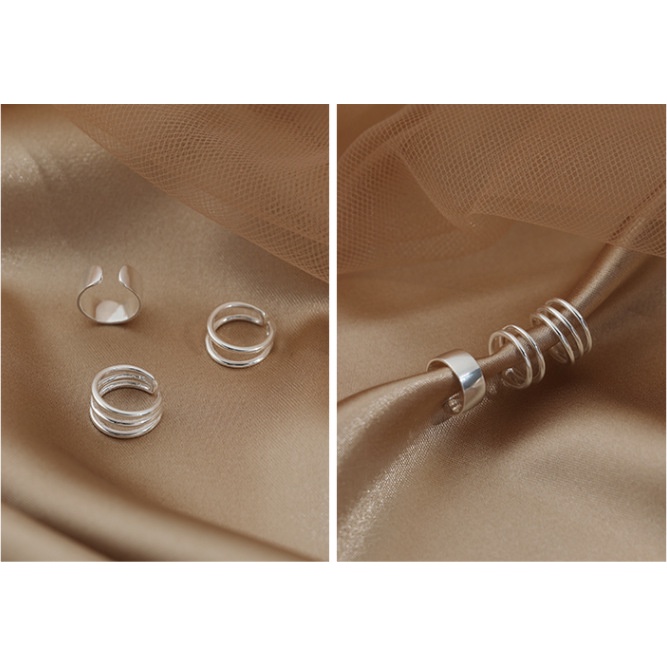 Khuyên tai kim loại thời trang retro cá tính dành cho nữ