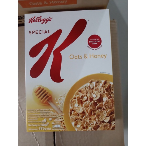 Ngũ cốc dinh dưỡng yến mạch và mật ong Kellogg's Special K 385g