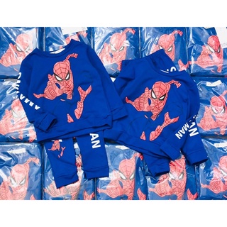 Bộ nỉ da cá Spiderman