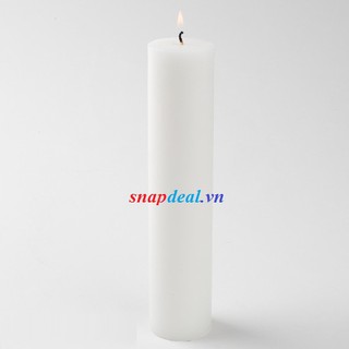 Nến trụ trắng đường kính 5.5cm