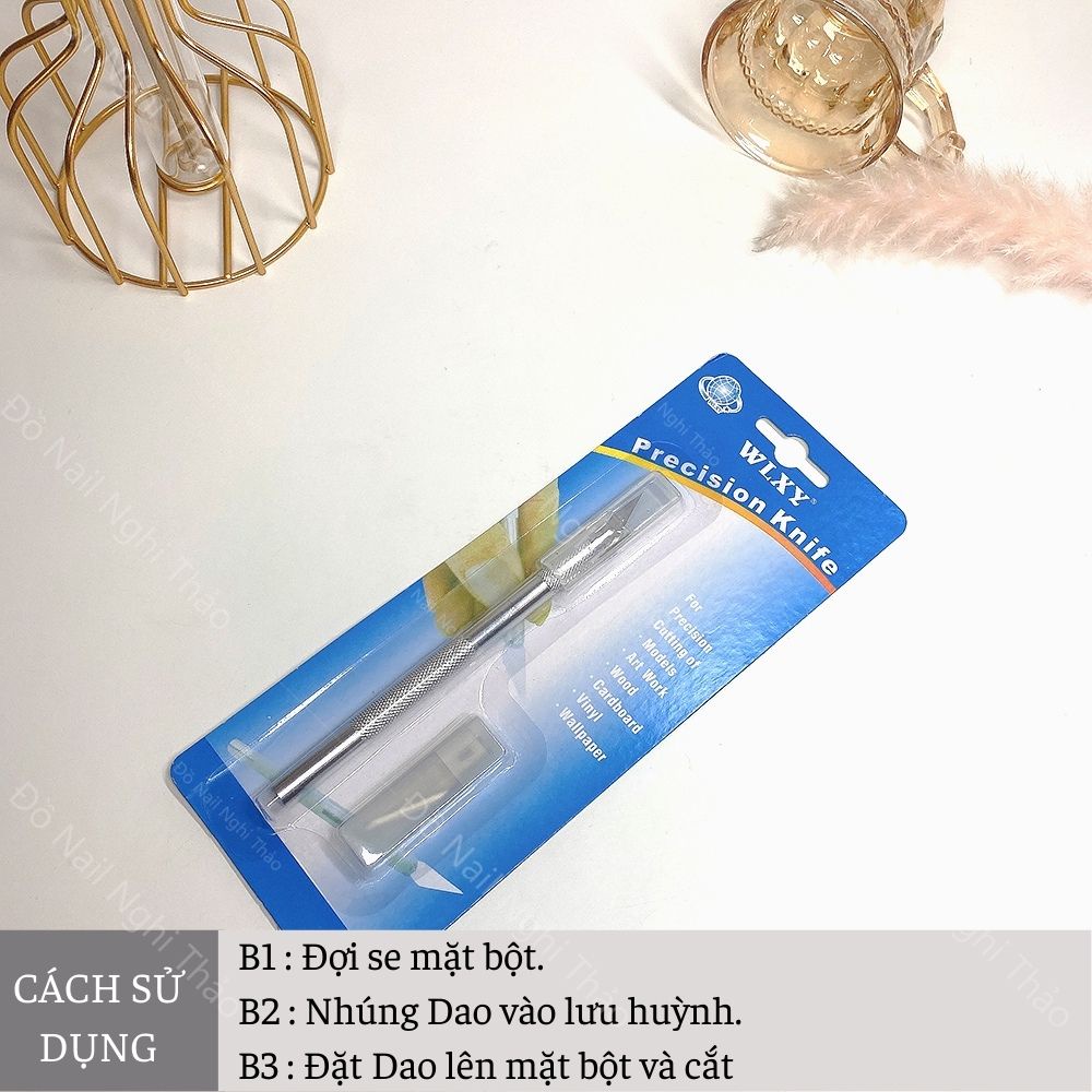 Dao cắt bột nail