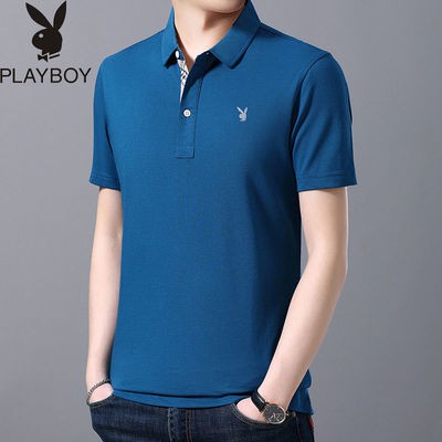 NEW PLAYBOY áo polo Màu Trơn Tay Ngắn Thời Trang Cho Nam | BigBuy360 - bigbuy360.vn