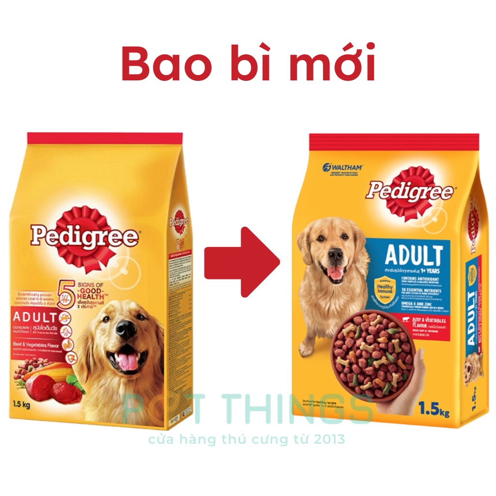 Thức ăn Hạt khô cho chó Pedigree