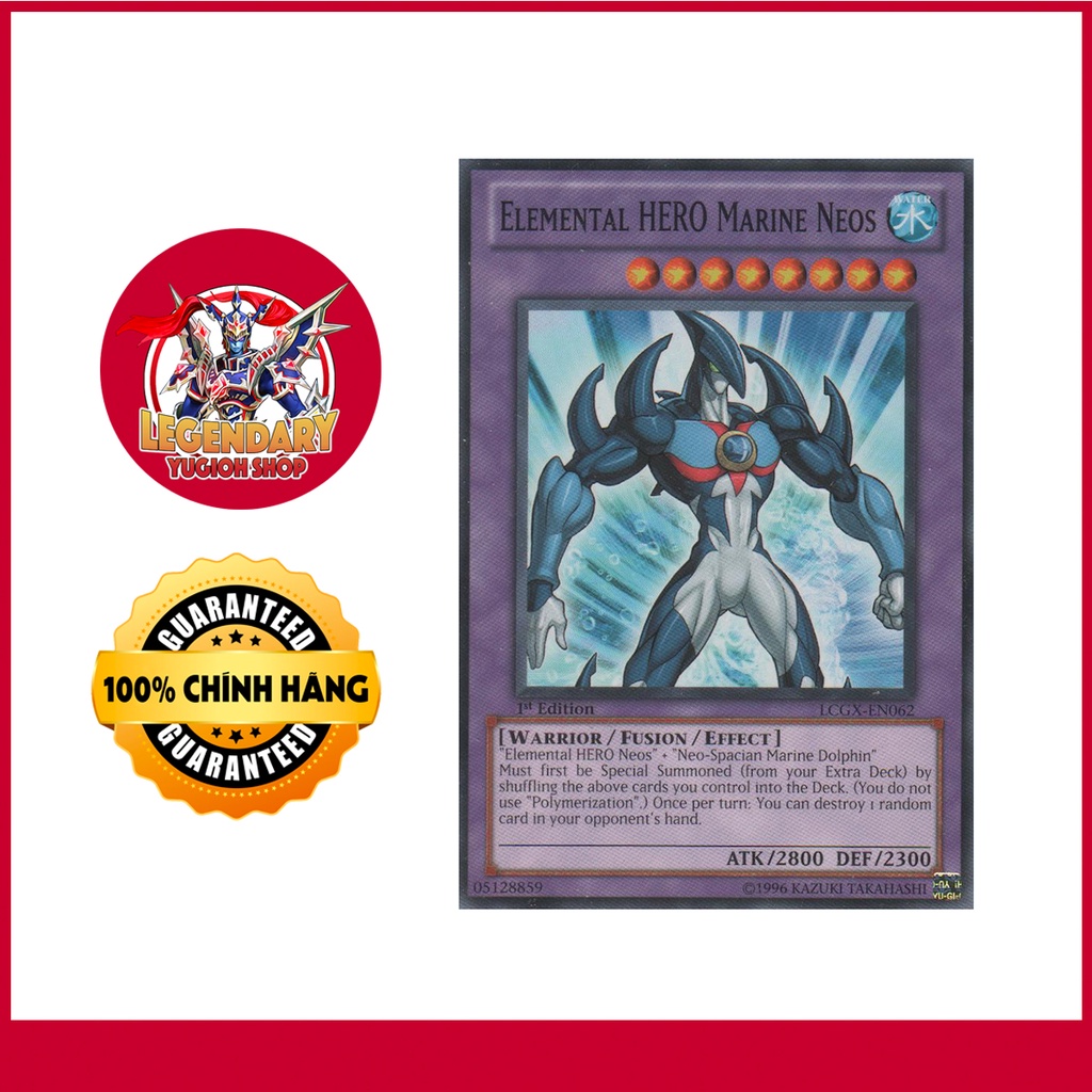 [Thẻ Bài Yugioh Chính Hãng] Elemental HERO Marine Neos