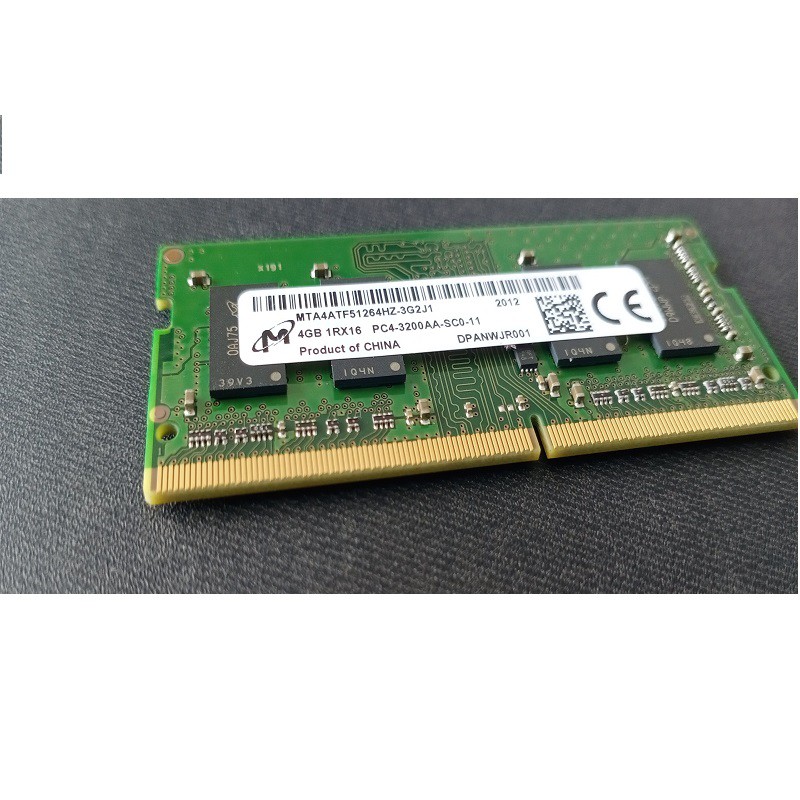 Ram laptop DDR4 (PC4) 4GB bus 3200, chính hãng bảo hành 3 năm