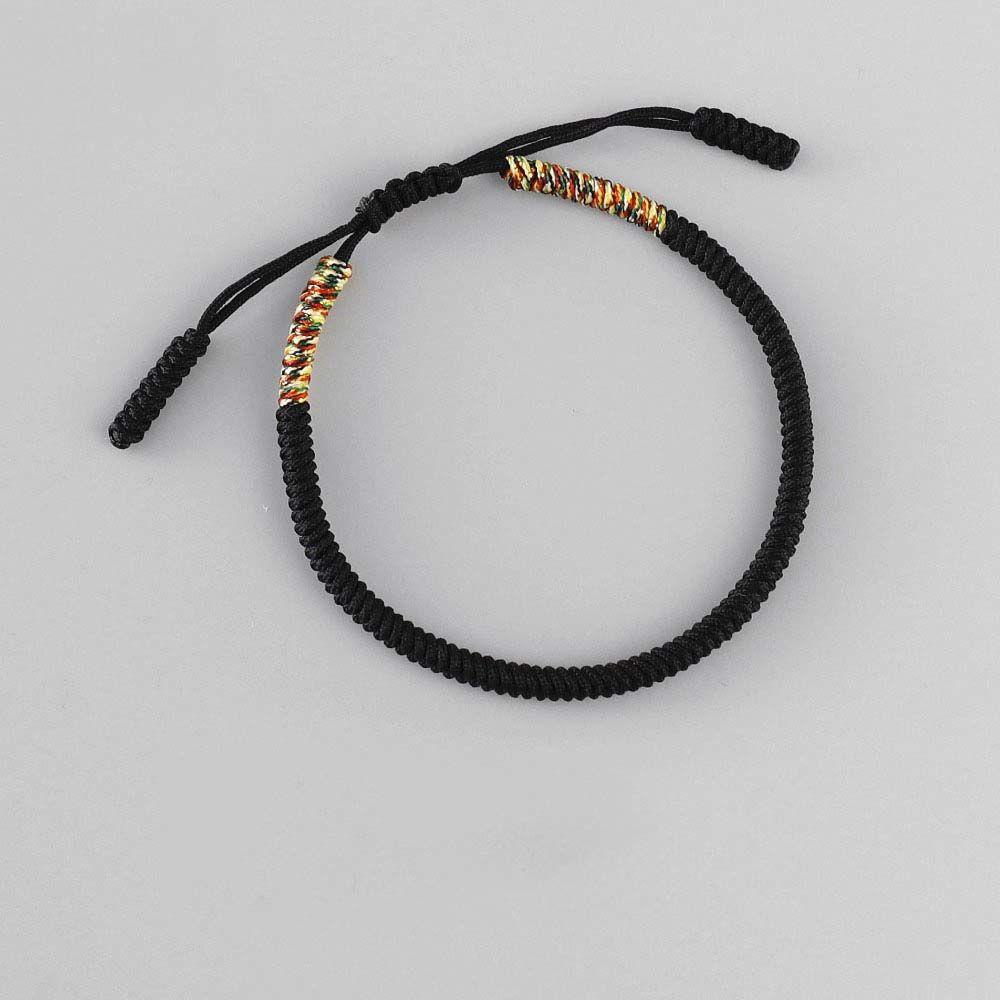 Vòng Đeo Tay Bùa May Mắn Dạng Bện Thời Trang Cho Cặp Đôi