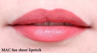 [CÓ SẴN]🌷Son MAC màu See Sheer mini và fullsize🌷