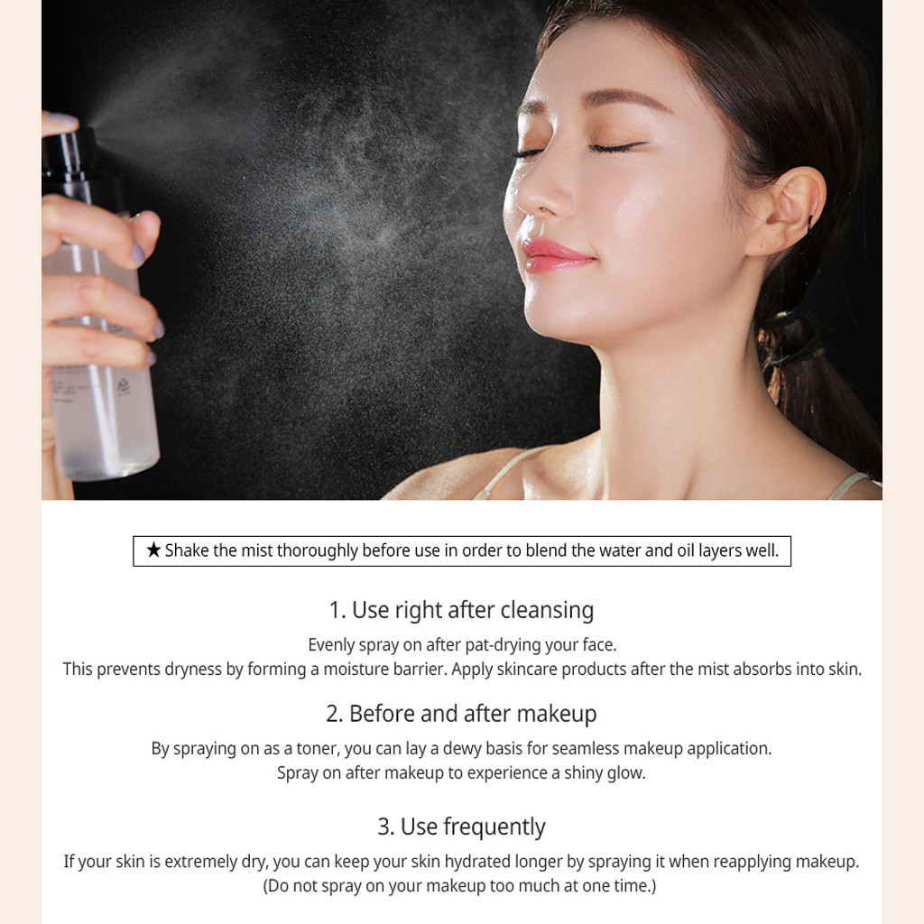 (Giảm Mạnh) Chai Xịt 3CE Giữ Lớp Trang Điểm Căng Bóng 140ml | BigBuy360 - bigbuy360.vn