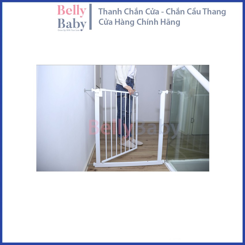 [ Freeship - Chính Hãng - Video] Thanh chắn cửa, thanh chắn cầu thang Bellybaby, bảo vệ an toàn cho trẻ nhỏ - BellyBaby